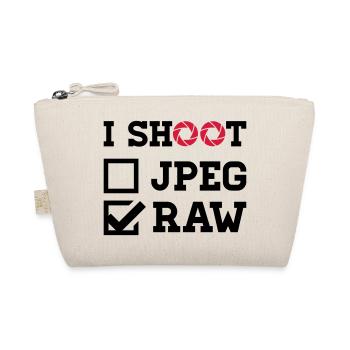 I Shoot – Fotografie Kamera Fotograf - Bio-Täschchen - Natur - Vorne
