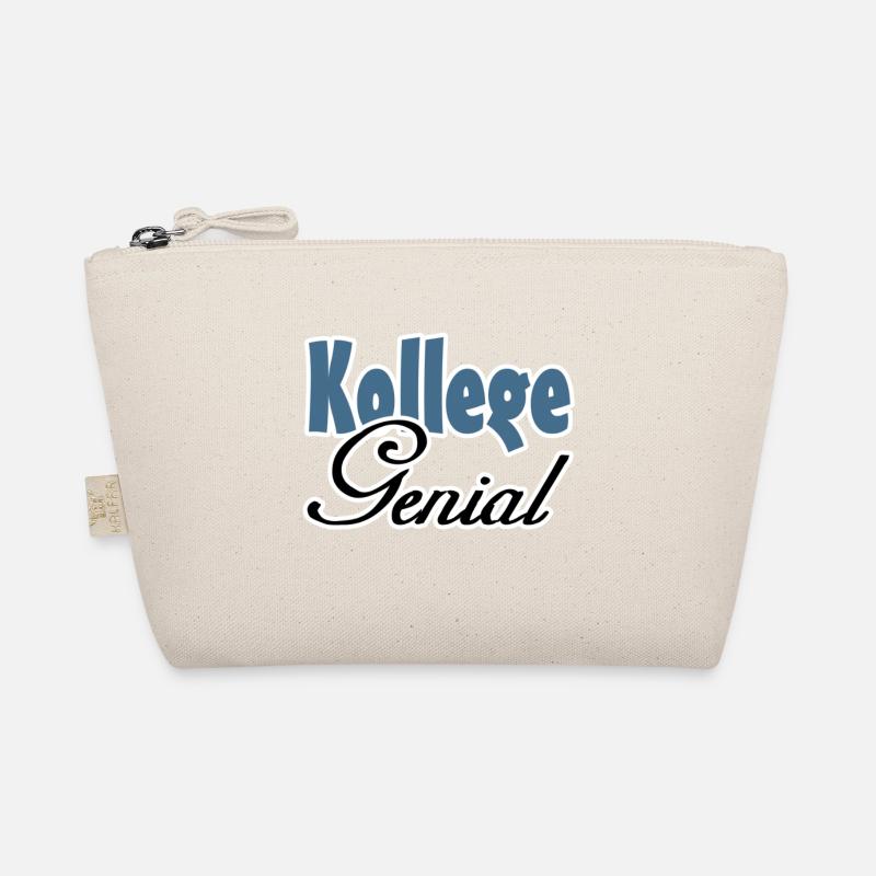 Kollege Genial Geschenk Bio-Täschchen