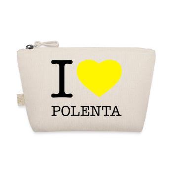 I LOVE POLENTA Mais - Bio-Täschchen - Natur - Vorne