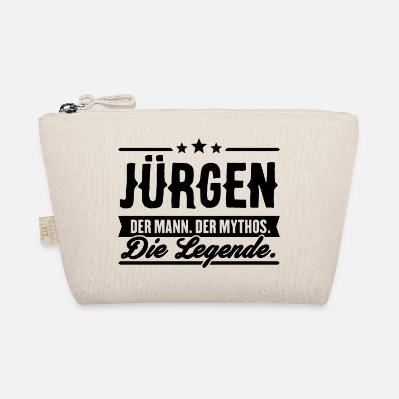 Mann Mythos Legende Jürgen - Bio-Täschchen - Natur