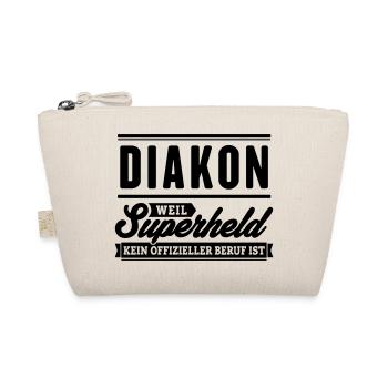 Superheld Diakon - Bio-Täschchen - Natur - Vorne