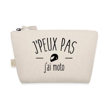 Je peux pas j'ai moto - Trousse biologique - nature - Devant