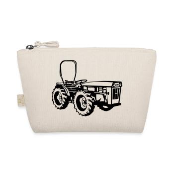 Holder Knicklenker AM2 AG3 Traktor Schlepper - Bio-Täschchen - Natur - Vorne