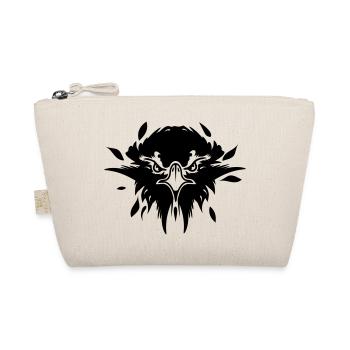 Eagle Head - Organic Pouch - nature - Front