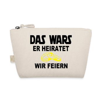 das wars - ringe 2-- - Bio-Täschchen - Natur - Vorne