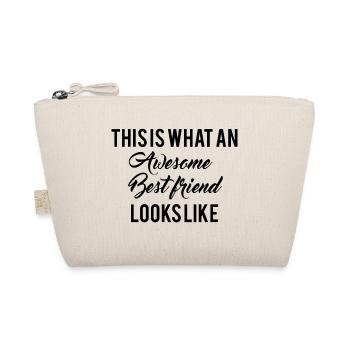 Best friends: This is what an awesome Best Friend - Organic Pouch - nature - Front