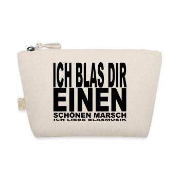 Ich blas dir einen - Bio-Täschchen - Natur - Vorne