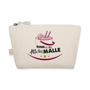 Eimer für Malle, Alle für Malle - Bio-Täschchen - Natur - Vorne