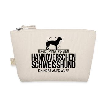 Hannoverscher Schweisshund wuff - Bio-Täschchen - Natur - Vorne