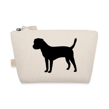Border Terrier - Organic Pouch - nature - Front
