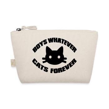 cats forever - Bio-Täschchen - Natur - Vorne