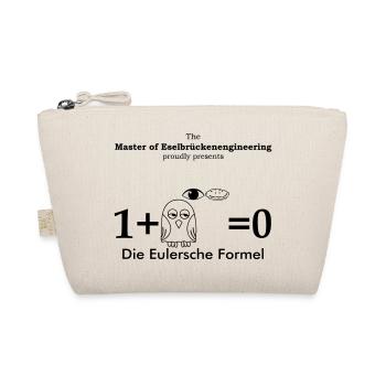 Eulersche Formel Eule Pi Eye - Bio-Täschchen - Natur - Vorne