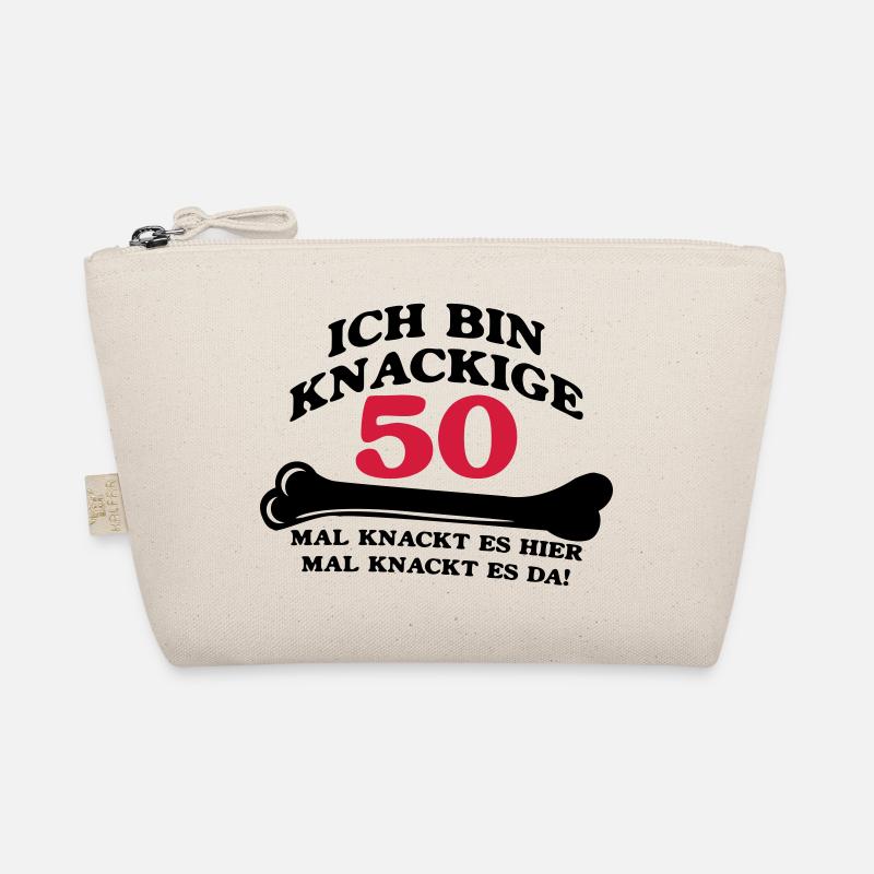 Geburtstag - Ich bin Knackige 50 Bio-Täschchen