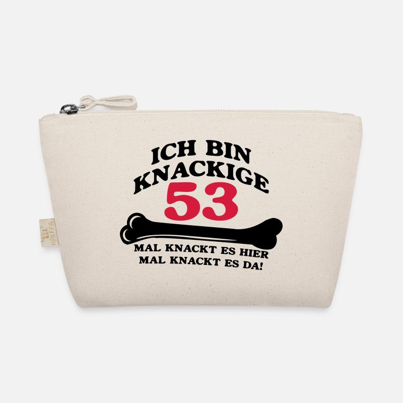 Anniversaire - je suis 53 Crunchy Trousse biologique