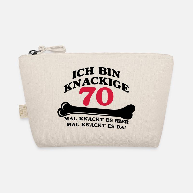 Geburtstag - Ich bin Knackige 70 Bio-Täschchen