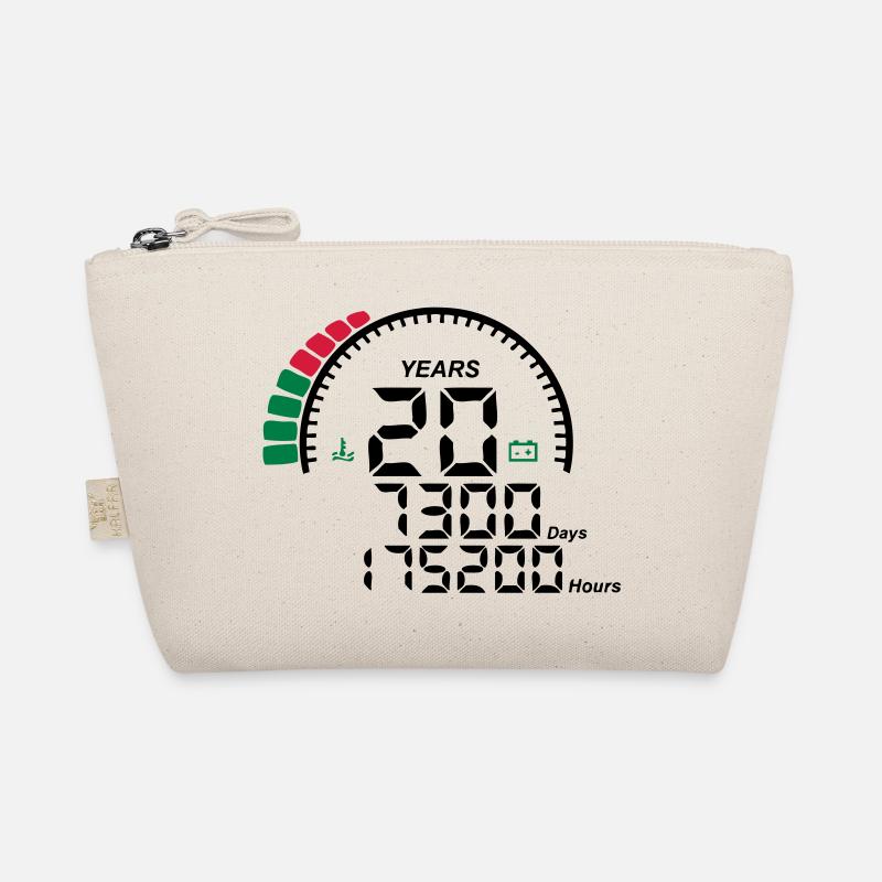 years 20 years anniversary meter Organic Pouch