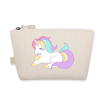 Einhorn - Bio-Täschchen - Natur - Vorne