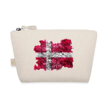 Danemark Drapeau Vintage - Trousse biologique - nature - Devant