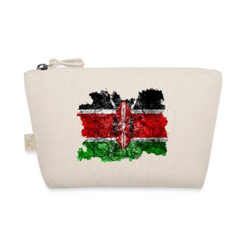 Kenya Drapeau Vintage - Trousse biologique - nature - Devant