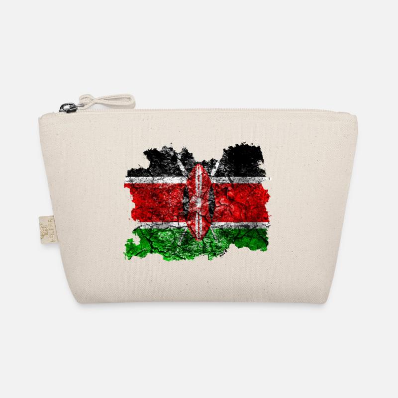 Kenya Drapeau Vintage Trousse biologique