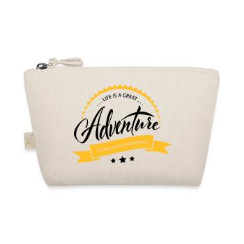 La vie est une grande aventure - Trousse biologique - nature - Devant