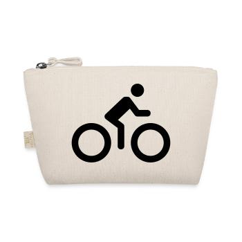 Bicycle logo - Organic Pouch - nature - Front
