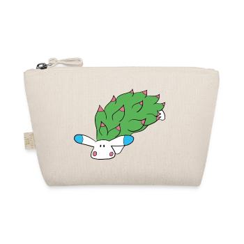 Olaf, the leaf sheep slug I want pizza! - Organic Pouch - nature - Front
