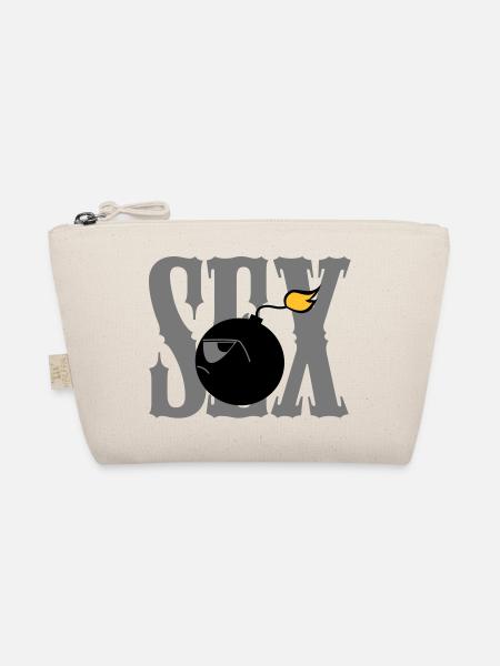 sex bomb - Organic Pouch - nature - Front