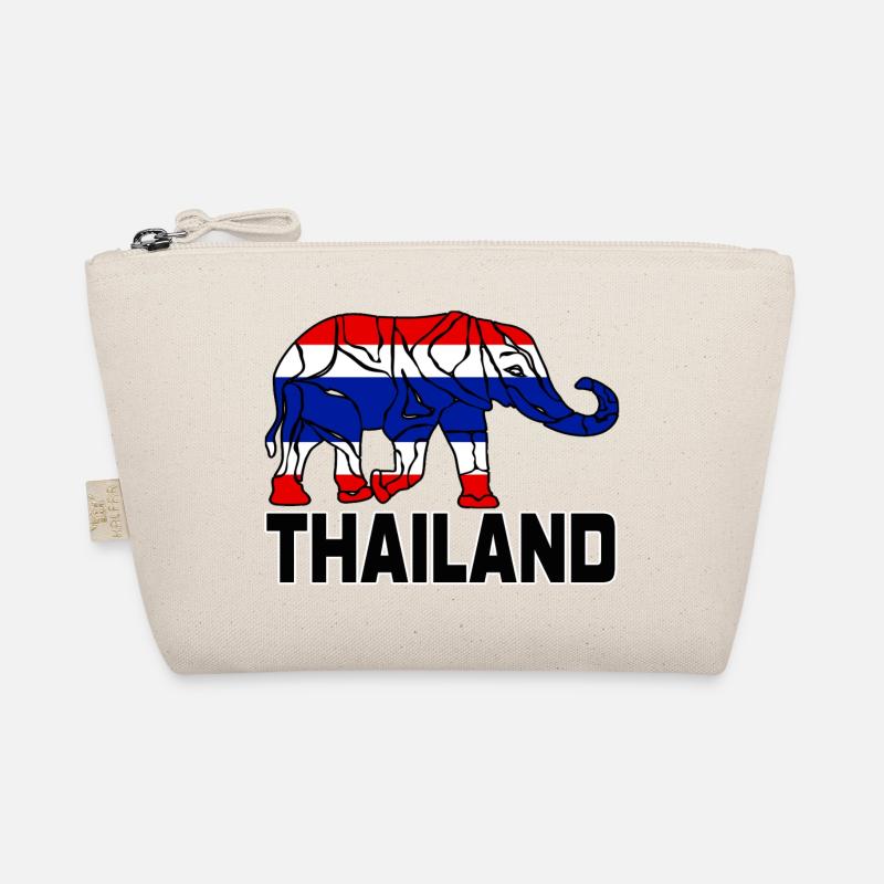 Thailand Elefant / Geschenk / Geschenkidee Bio-Täschchen