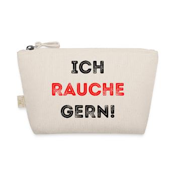ICH RAUCHE GERN - Bio-Täschchen - Natur - Vorne