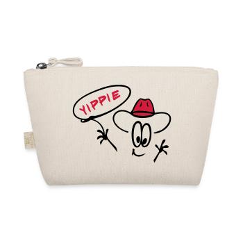 Cowboy mit Lasso - Bio-Täschchen - Natur - Vorne