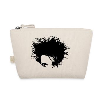 Gothic New Wave Head 80er Musik Shirt - Bio-Täschchen - Natur - Vorne