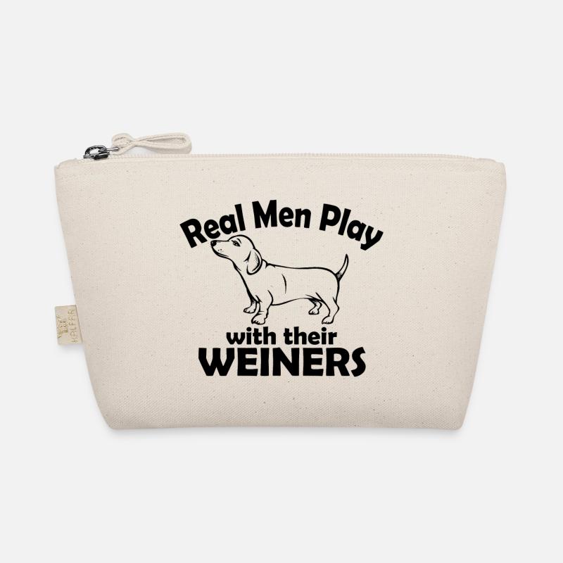 06 real men play with their weiners copy Bio-Täschchen