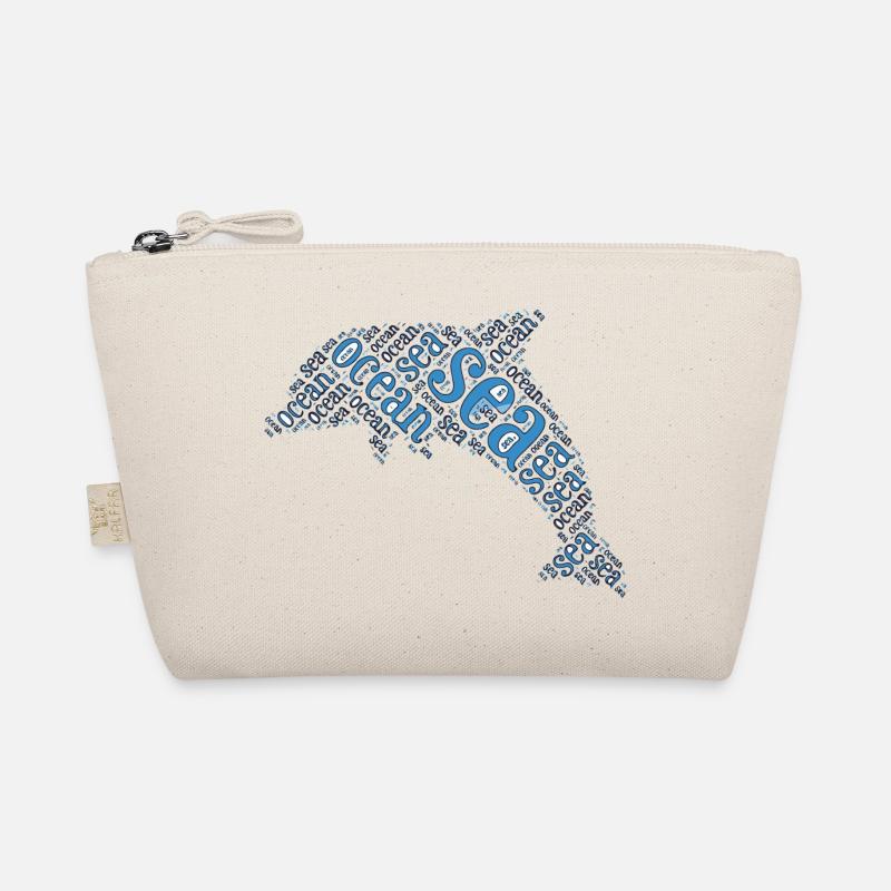 dolphin - Organic Pouch - nature