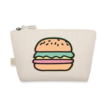 Burger Illustration - Bio-Täschchen - Natur - Vorne