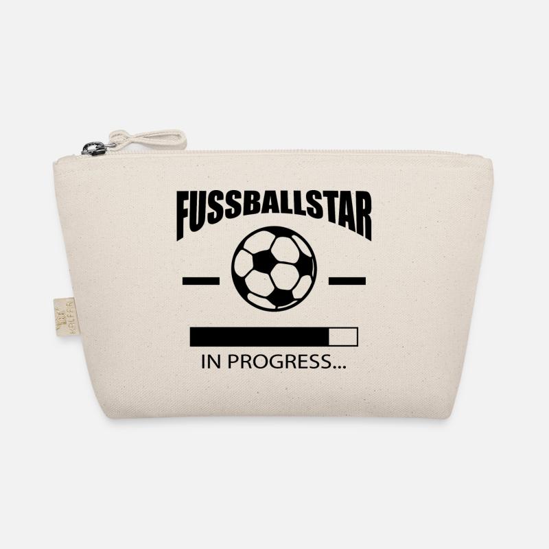 Fussballstar in progress Bio-Täschchen