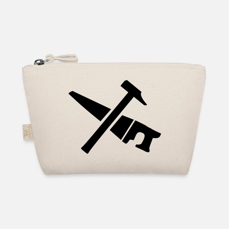 Säge Hammer Bio-Täschchen