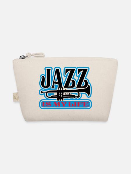 jazz is my life - Trousse biologique - nature - Devant
