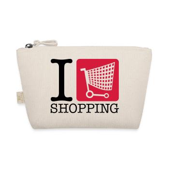shopping_i_love_u2 - Bio-Täschchen - Natur - Vorne
