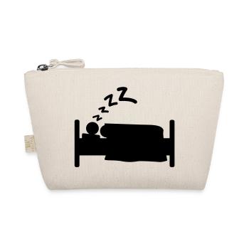 sleep___f1 - Bio-Täschchen - Natur - Vorne