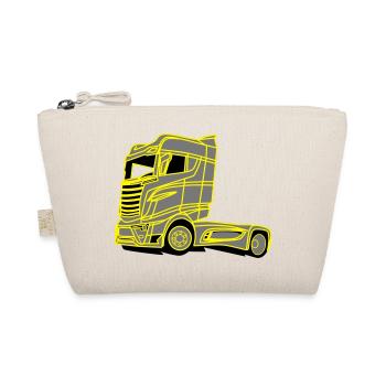 LKW Brummi - Bio-Täschchen - Natur - Vorne