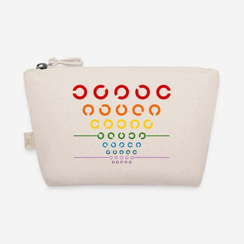 Regenbogen Sehtest Bio-Täschchen