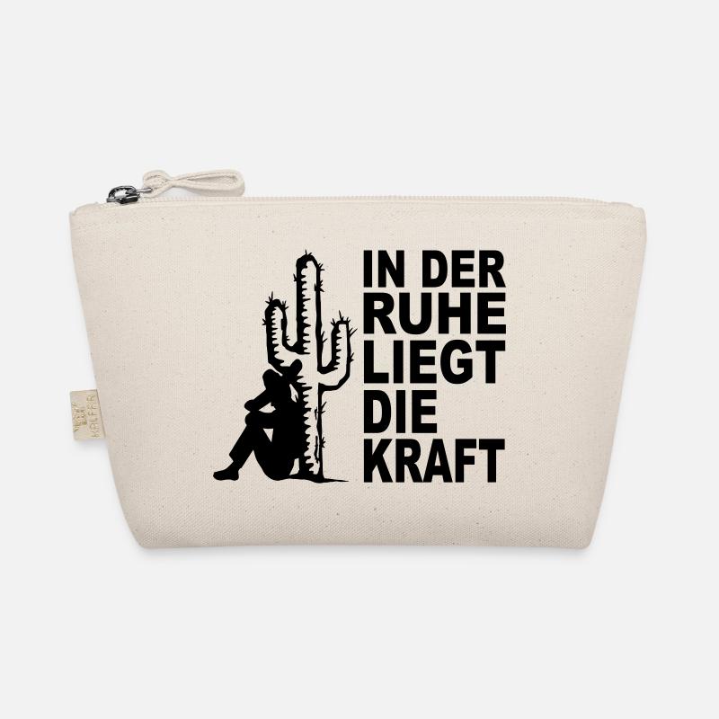 in der ruhe liegt die kraft Bio-Täschchen