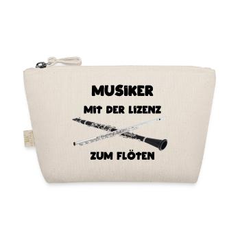 The flutes license have flute players in the orchestra - Organic Pouch - nature - Front