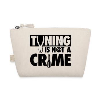 Tuning is not a crime - Bio-Täschchen - Natur - Vorne