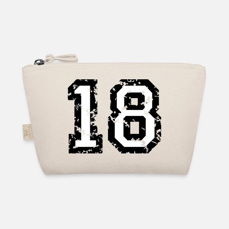 Le numéro dix-huit, - No. 18 (deux couleurs) blanc Trousse biologique