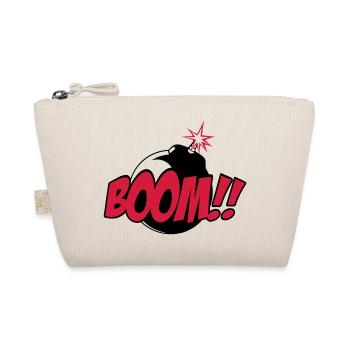 boom - comic sound - Organic Pouch - nature - Front
