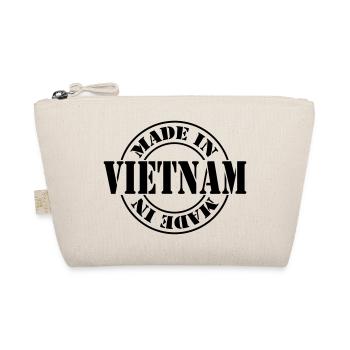 made in vietnam m1k2 - Organic Pouch - nature - Front