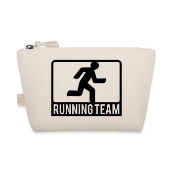 Logo de Sport d'équipe en cours d'exécution - Trousse biologique - nature - Devant