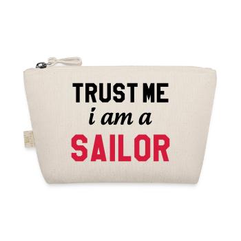 Trust me I am a Sailor - Bio-Täschchen - Natur - Vorne
